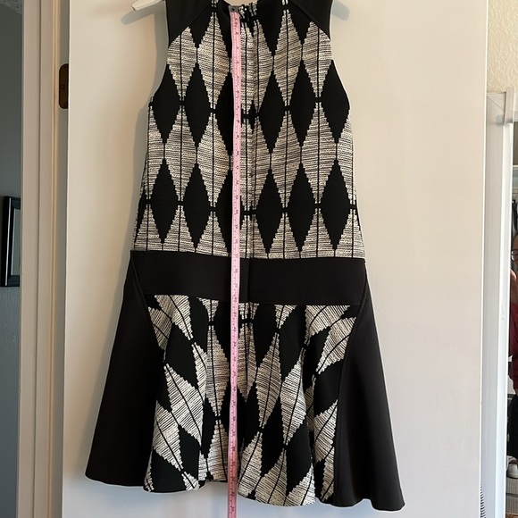 Banana Republic sleeveless Diamond Jaquard dress - Picture 7 of 10